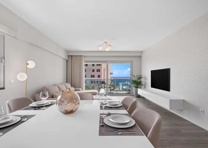 Atlantic View By An Island